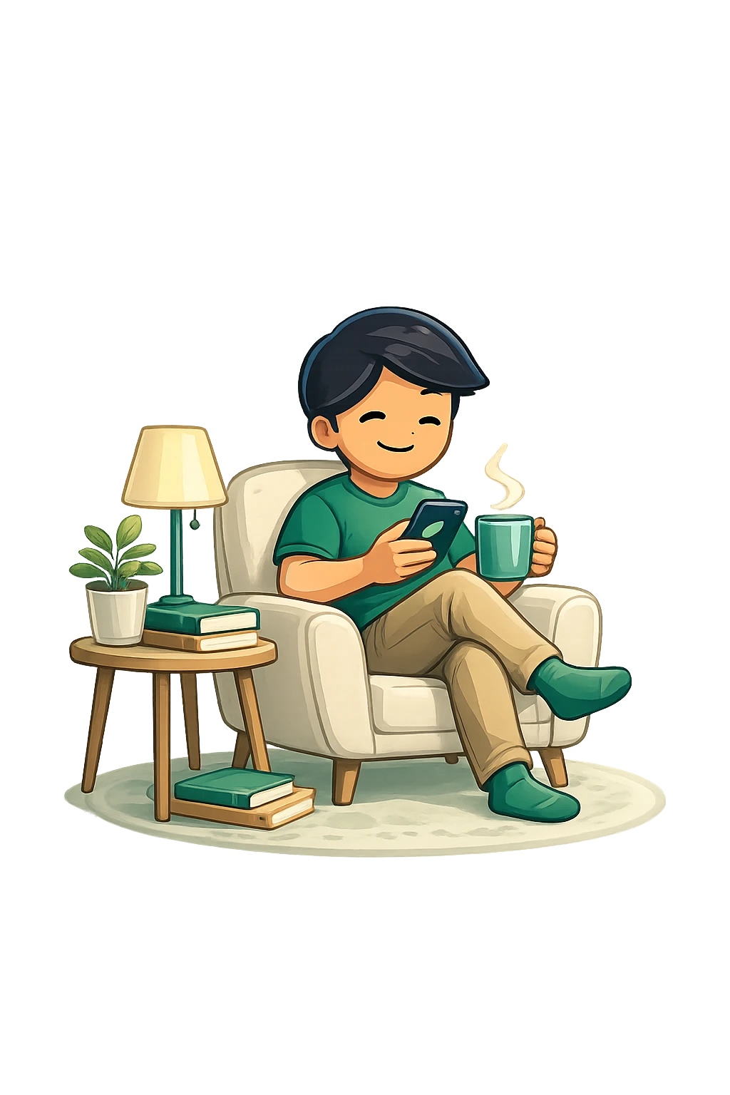 Ilustração do benefício